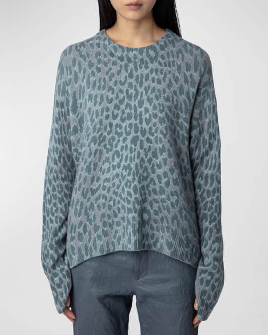 Printed cashmere sweaters hotsell