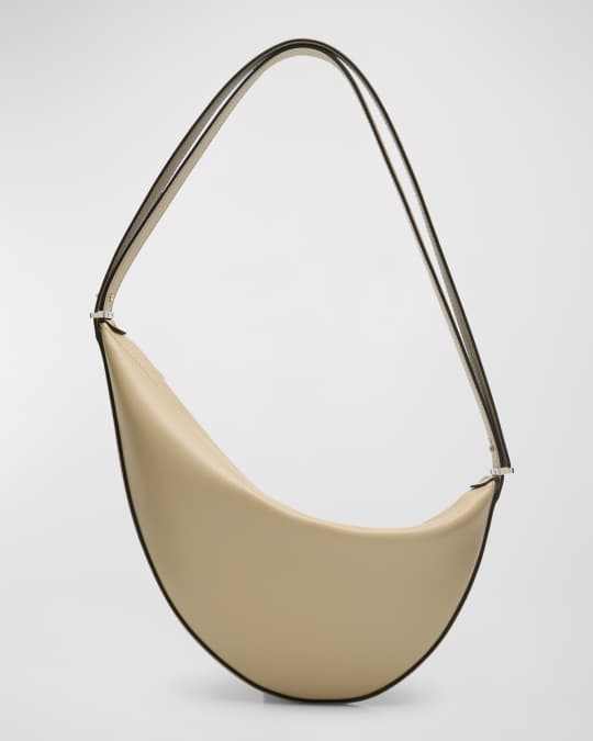 Toteme Scoop Zip Leather Shoulder Bag | Neiman Marcus