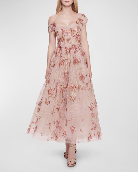 marchesa pink lace dress View the Marchesa Resort 24 Collection
