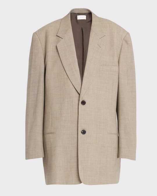 ジャケット The Row Oversize Wool Jacket THE ROW Marina Oversized Wool Jacket | Neiman Marcus