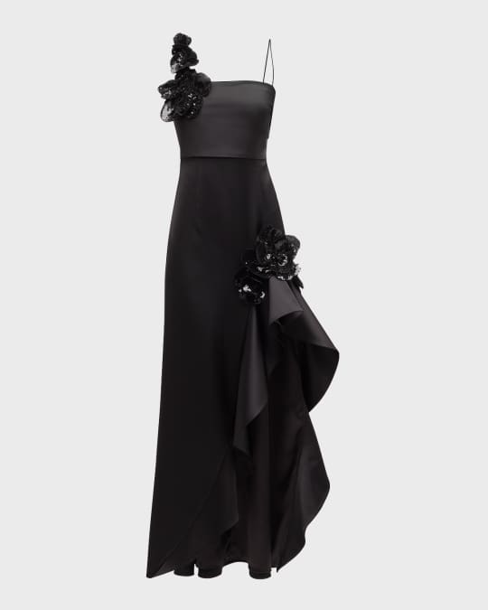 Neiman marcus black evening gowns on sale