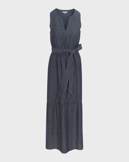 a line navy prom dress Unique Navy Blue Tulle Appliques A-line Off Shoulder Long Evening Prom –  MarryLover main image 1