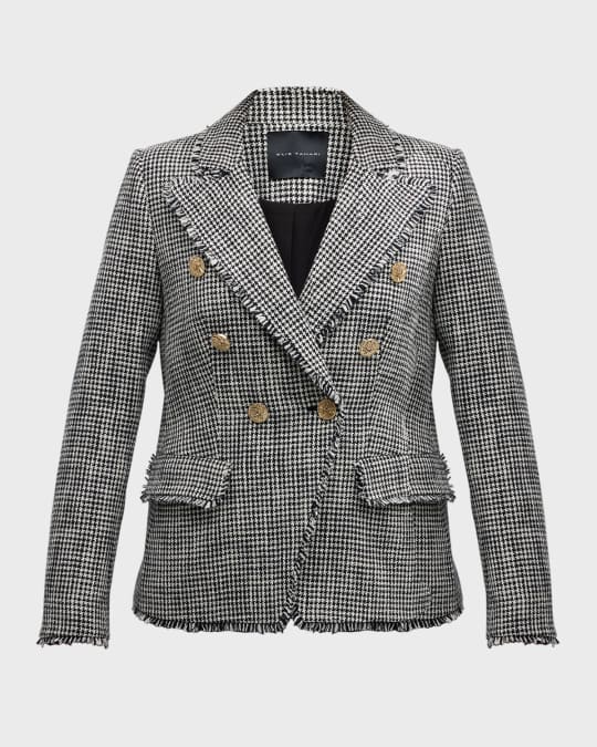 Tahari houndstooth jacket sales