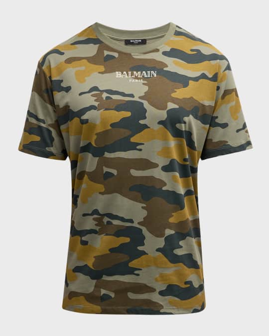 Men's Camo Straight-Fit T-Shirt
