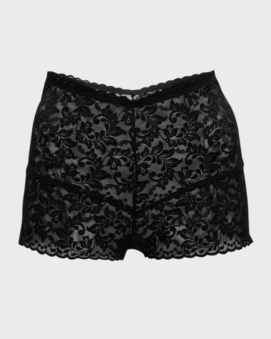 High-Rise Retro Lace Boyshorts