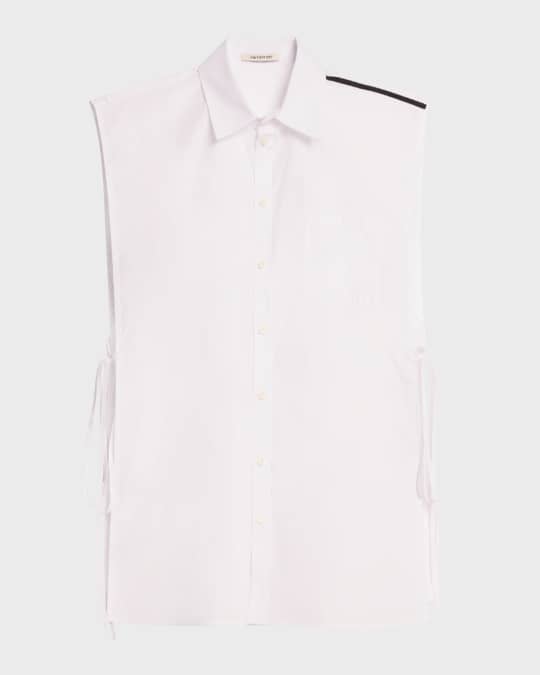 Peter Shirt Vest with Side Ties