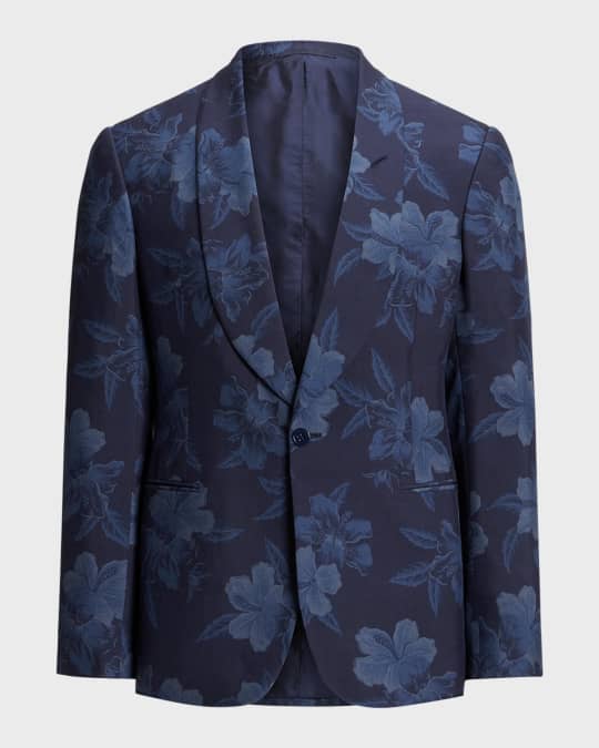 Ralph Lauren Purple Label Men's Gregory Handmade Hibiscus