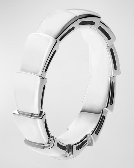 BVLGARI Serpenti Viper Wedding Band Ring in 18k White Gold  Bvlgari Ring 49 18k White Gold main image 0