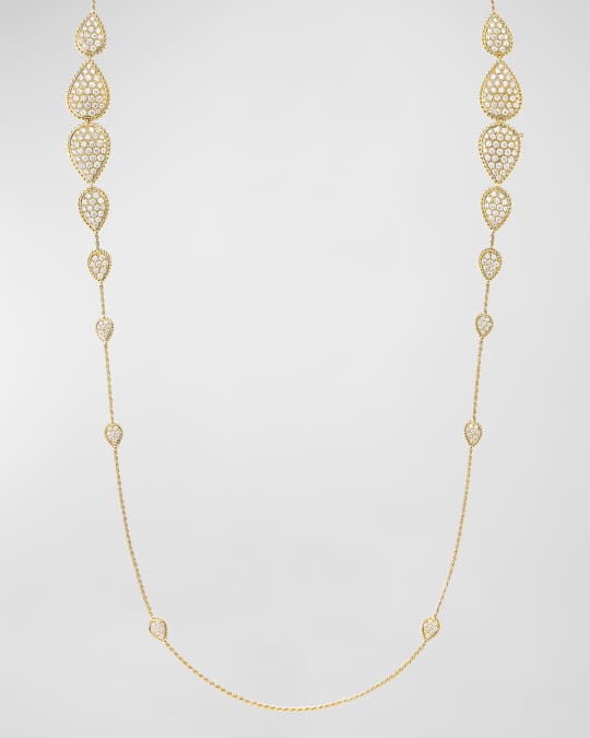 Serpent Boheme 18K Yellow Gold Diamond Necklace
