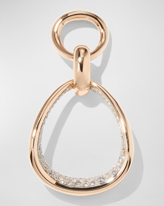 18K Rose Gold Fantina Pendant with Diamonds