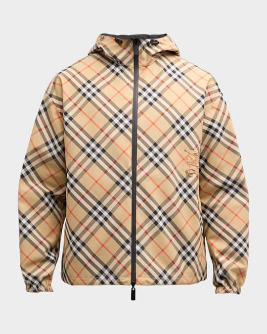 BURBERRY チェック柄ジャケット 38 Burberry Men's Stretton Vintage Check Jacket | Neiman Marcus