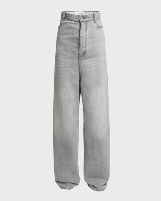 【LOEWE】HIGH WAIST JEANS (関税込み) LOEWE high-waist Jeans | Blue | FARFETCH JO