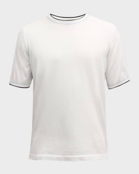 Fioroni Men's Giza 45 Egyptian Cotton Crewneck T-Shirt Neiman Marcus