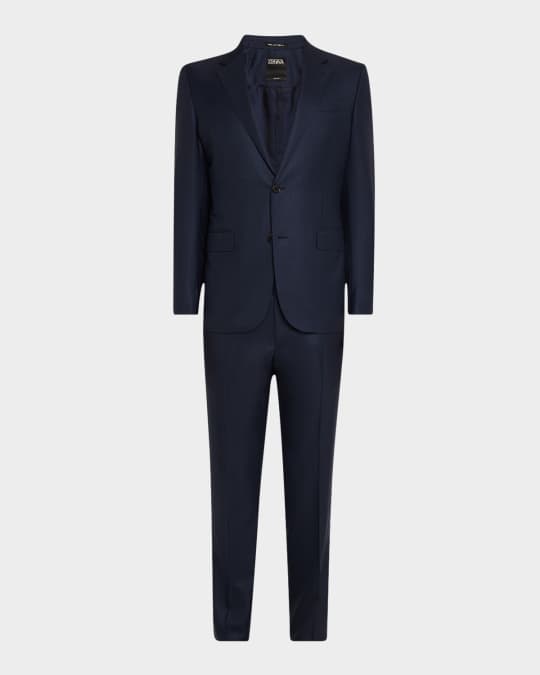ZEGNA Men's 15milmil15 Wool Striped Suit | Neiman Marcus