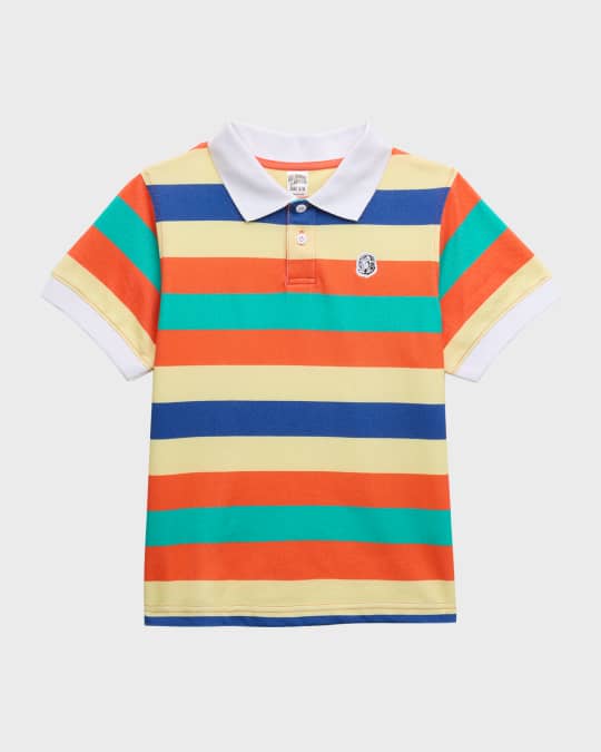 Boy s Space Race Polo Shirt Size 2 10