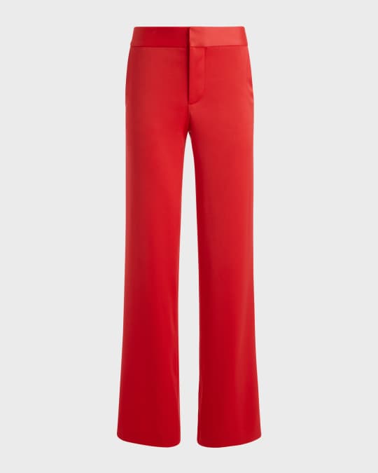 Calvin High-Rise Wide-Leg Baggy Trousers