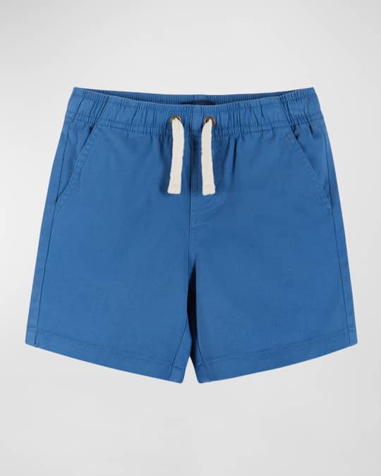 Boy's Solid Drawstring Shorts, Size 2T-8