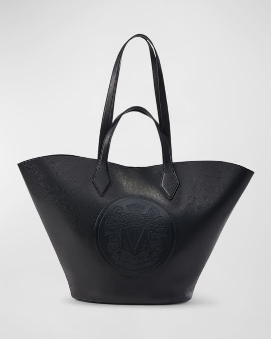 Veronica Beard The Crest Large Leather Tote Bag Neiman Marcus