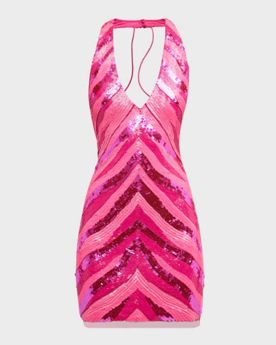 navy blue dress for baby girl Backless dress Pink For Women main image 1