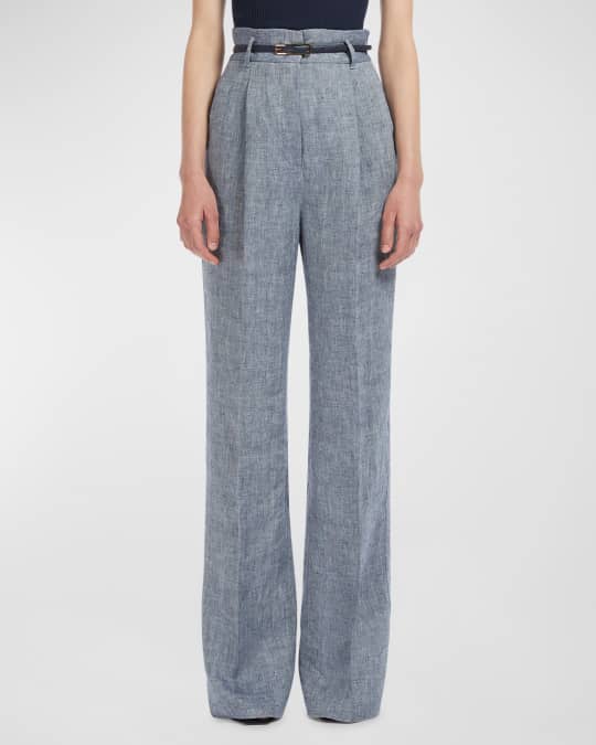 max-mara-studio-treviso-pleated-high-rise-bootcut-linen-pants-neiman