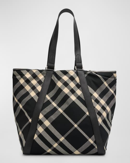 Burberry shopper tote best sale
