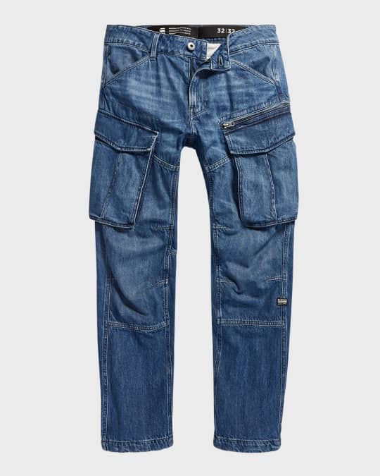 ウィツグ VALAN PRENMIUNM VP03DF4 G-STAR RAW Men's Rovic Zip 3D Tapered Denim Cargo Pants