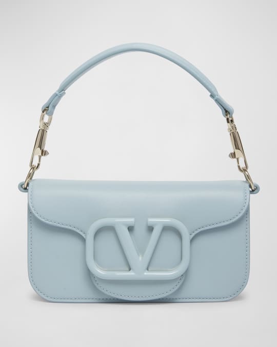 Valentino Garavani VLOGO Small Flap Leather Shoulder Bag Neiman Marcus