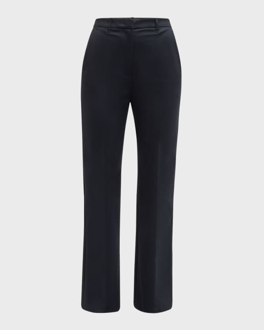 スーツ Emporio Armani basic trousers Emporio Armani Bootcut Couture Cotton Trousers | Neiman Marcus