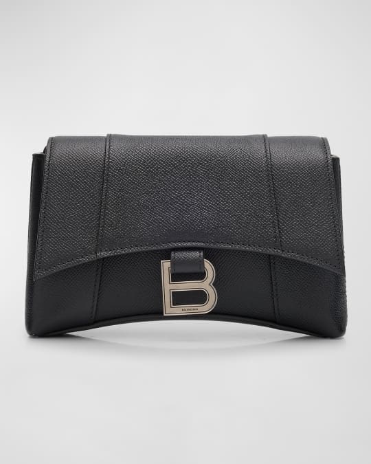 Men's Downtown B-Logo Leather Crossbody Bag