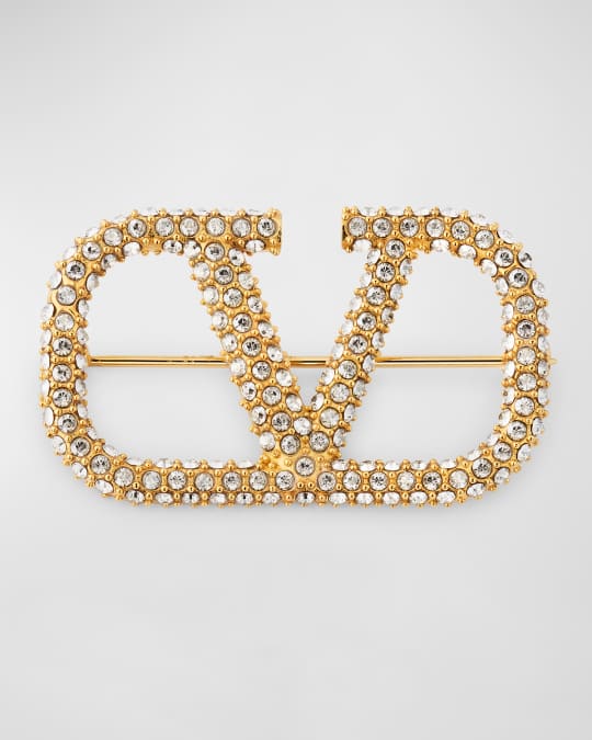 VLogo Signature Brooch