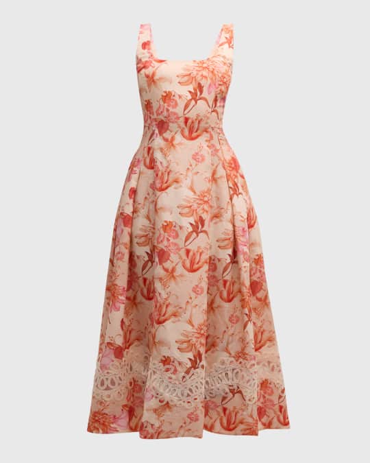 knee length dresses for ladies Sachin & Babi Blaine Strapless Bow Taffeta Midi Dress