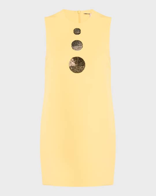 Alexis Vango Sleeveless Embellished Mini Shift Dress | Neiman Marcus