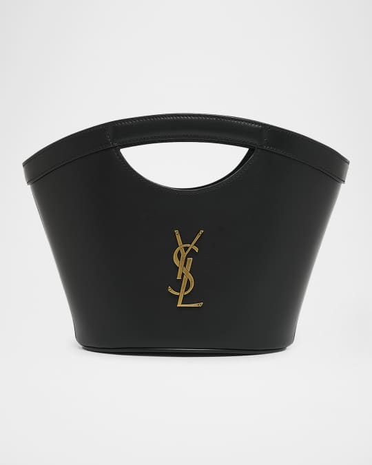 YVES SAINT LAURENT ミニボストン ハンドバッグ タッセル Saint Laurent Mini YSL Top-Handle Bag in Leather | Neiman Marcus