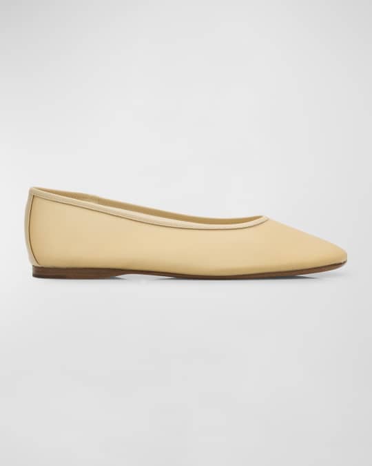 Vince Leah Mesh SquareToe Ballerina Flats Neiman Marcus — free download
