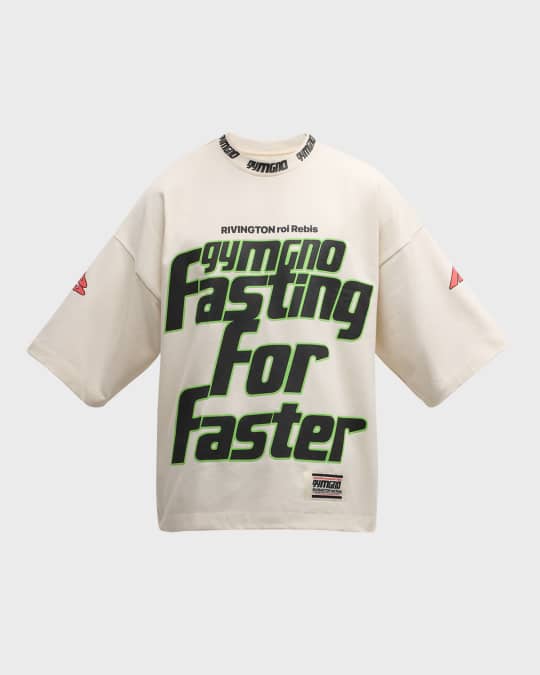 【RIVINGTON roi Rebis】ファスティングフォーファスターTシャツ RIVINGTON roi Rebis Men's Fasting for Faster Short-Sleeve T