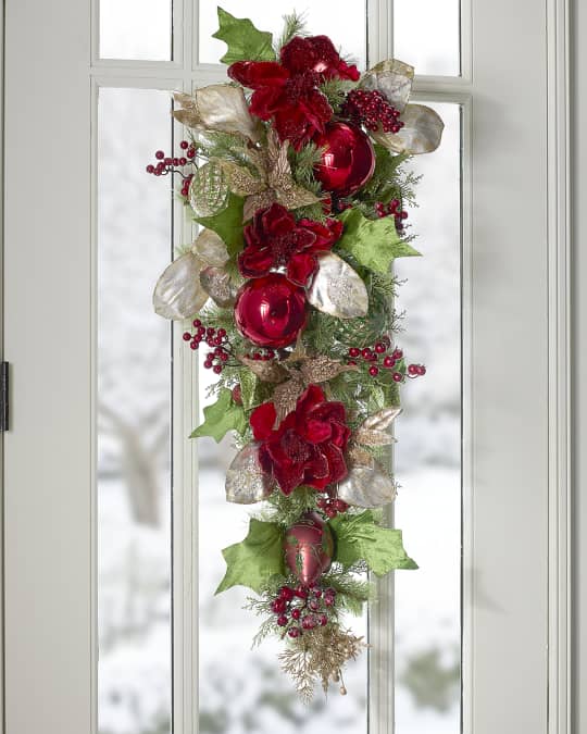 42" Rubies and Red Spray
