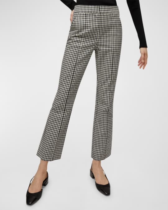 パンツ n.k atelier / flower gingham pants Veronica Beard Tani Gingham Pants | Neiman Marcus