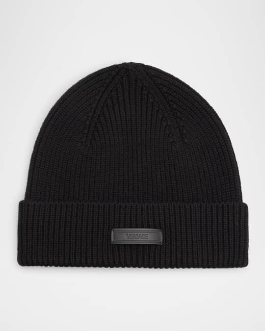 Men's Wool Knit Beanie Hat