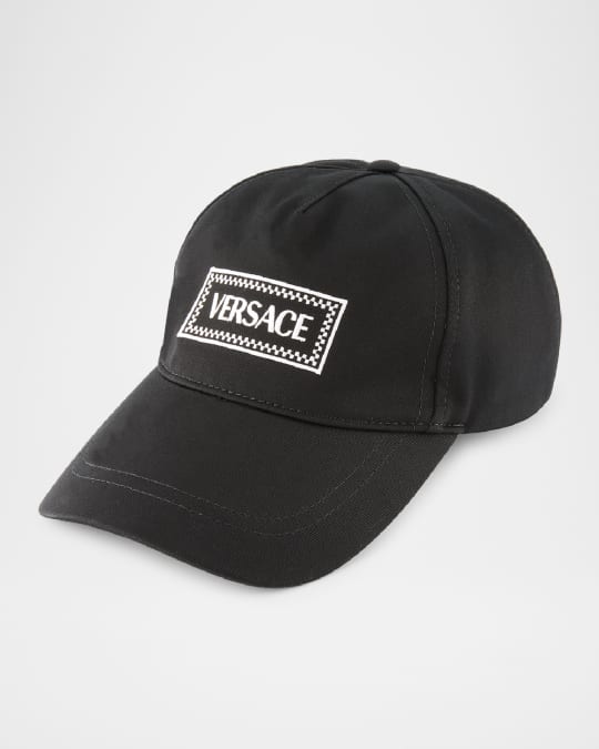 Men's Embroidered Logo Tag Baseball Cap