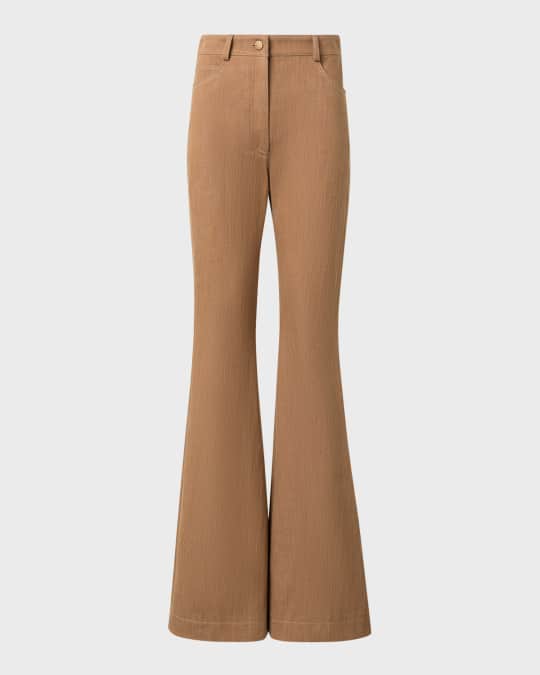 Courtney Winter Denim Flare Jeans