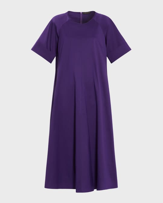 a line long dress formal Plus Size White Vertical Stripe V Neck Midi Dress – Anna-Kaci Wholesale