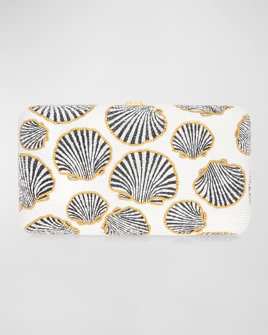 Rectangle Midnight Mollusk Aurum Clutch Bag