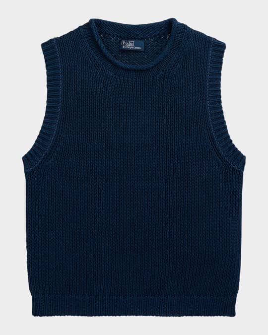 Sleeveless sweater tank hotsell