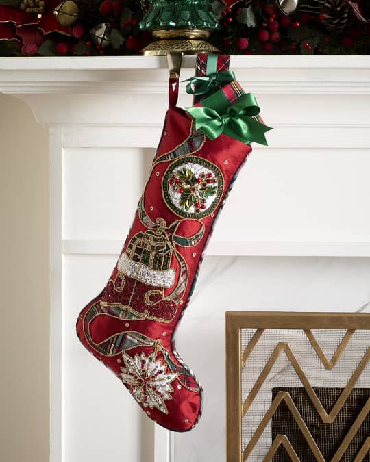 Tinsel Treasure Stocking