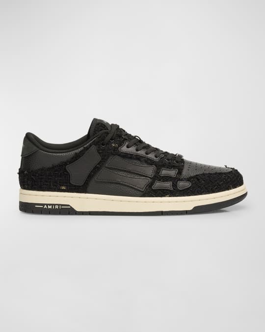 【AMIRI】男性 BOUCLE SKEL TOP LOW スニーカー AMFOSR1007 Amiri Men's Boucle Skeleton Low-Top Sneakers | Neiman Marcus