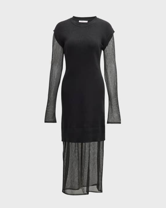 Cassandra - Long Sleeve Midi Dress