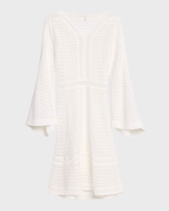 x High Summer Crochet Mini Dress