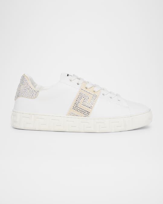 La Greca Embellished Low-Top Sneakers