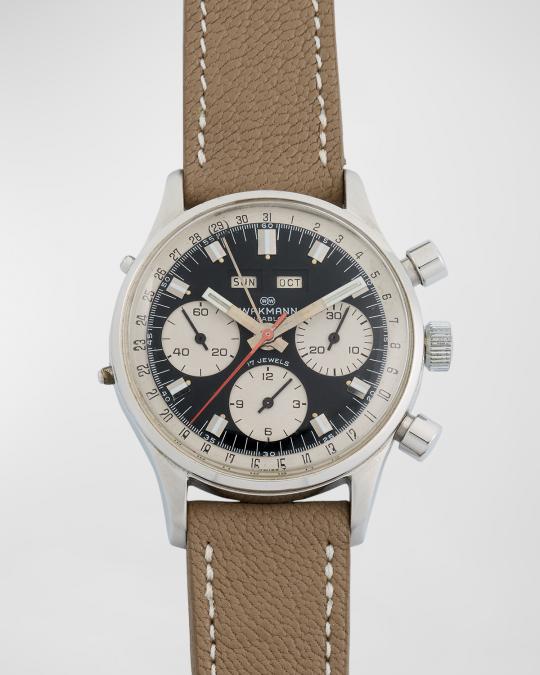 Vintage Watches Wakmann Chronograph 36mm Vintage 1960s Watch