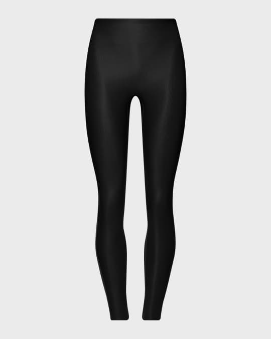 Wolford Black primeguard Suede Leggings